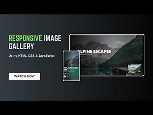 BUILD A RESPONSIVE IMAGE CAROUSEL WITH HTML, CSS & JAVASCRIPT | Perfect Beginner Project 2026