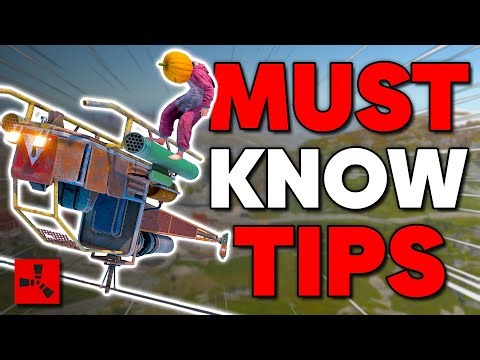 20+ MUST KNOW Rust Tips that will IMPROVE Your Game!