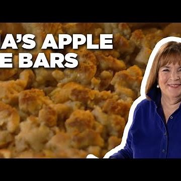 How to Make Ina's Apple Pie Bars | Barefoot Contessa: Cook Like a Pro | Food Network