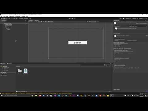 How to change button Color via script in Unity UI - ZDev-9 Unity Tutorials!