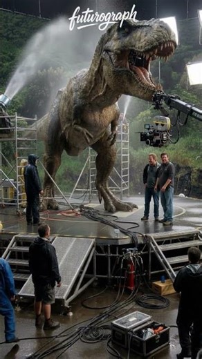 Jurassic World: Rare Behind The Scenes Footage