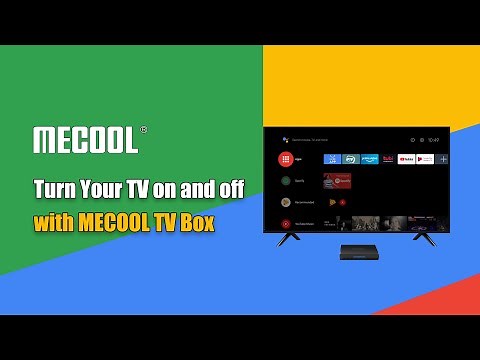 How to Turn Your TV on and off Using TV Box Remote l MECOOL Android TV Box