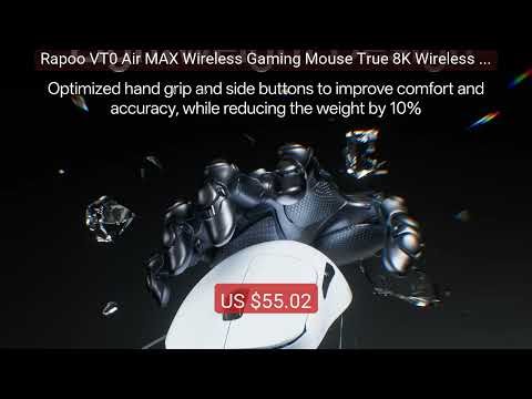 Rapoo VT0 Air MAX Wireless Gaming Mouse True 8K Wireless Po... — Top Pick 2026 | Unbeatable Price!