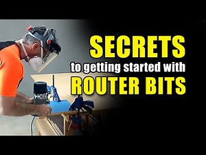 How to use ROUTER BITS - Secrets to working with Router Bits - WORKPRO Router Bits Set