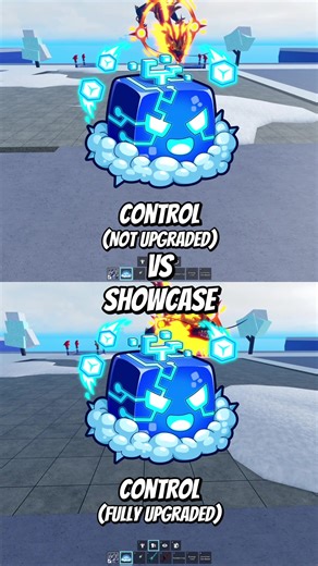 Fully Upgraded Control vs Regular Control #roblox #bloxfruits #bloxfruit #dispecs