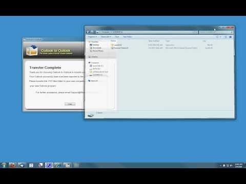 How to transfer Outlook to Outlook on your new computer