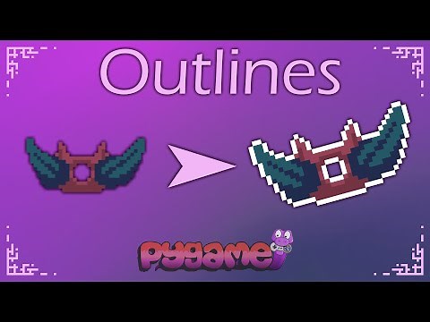 Outlines in Pygame