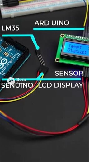 Arduino uno temperature sensor project