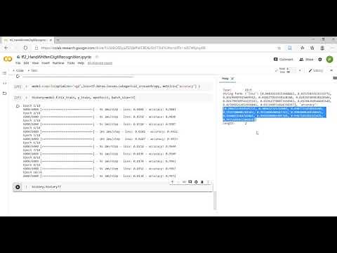 Plotting Accuracy and Loss Graph for Trained Model using Matplotlib with History Callback