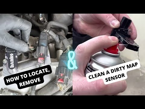 How to Locate, Remove and Clean a Dirty MAP Sensor