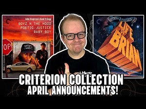 John Singleton's HOOD Trilogy And LIFE Of Brian On 4K! | Criterion Collection APRIL Announcements!