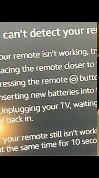 How to reset Fire TV Stick Remote