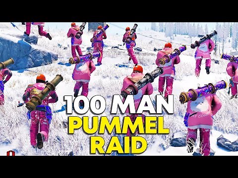 This 100 MAN RAID was LEGENDARY - Rust