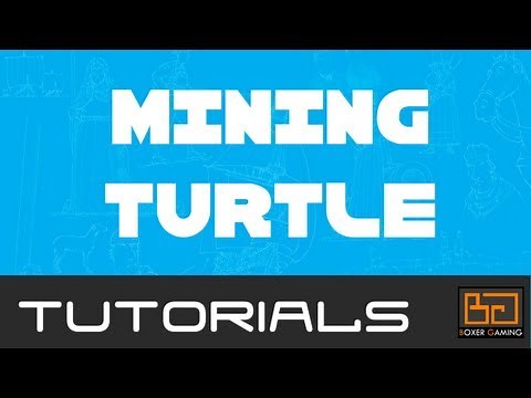 Tekkit ComputerCraft Tutorial: Mining Turtle [How To]