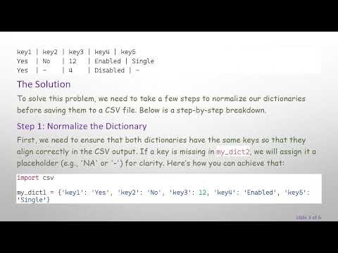 How to Save a Dictionary into CSV by Value in Python