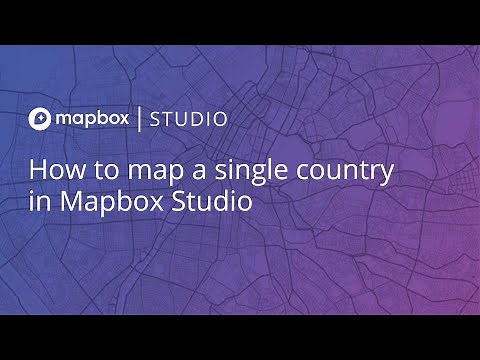 How to map a single country in Mapbox Studio