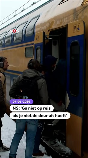 Code oranje sneeuwwaarschuwing in Nederland