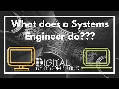 What does a IT Systems Engineer do?