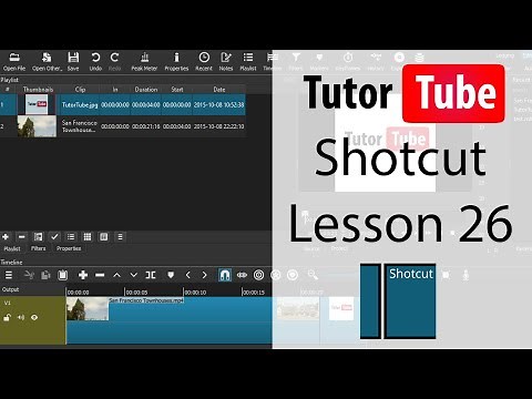 Shotcut Tutorial - Lesson 26 - Adding Rich Texts