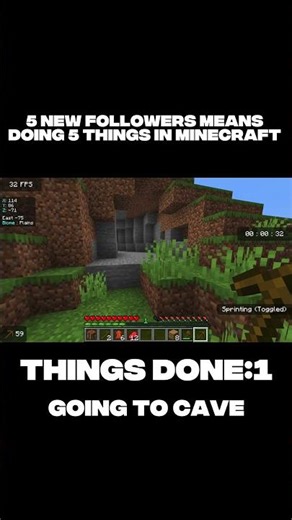 Day 6 of doing one thing for every follower until i beat minecraft