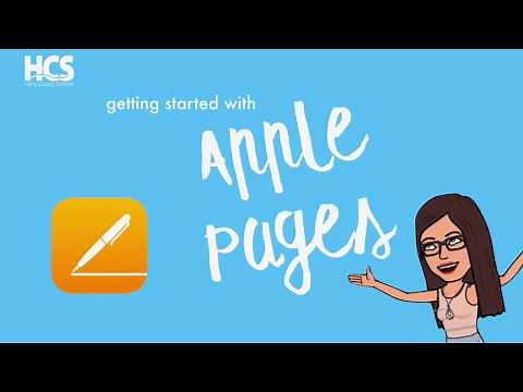 Getting Started with Pages Tutorial