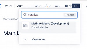 MathJax for Confluence | Atlassian Marketplace