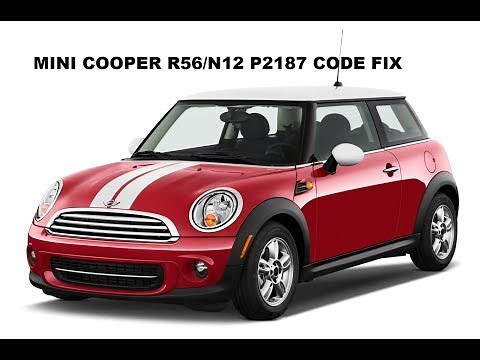 P2187 Mini Cooper Code Fix