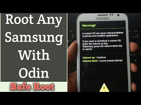 How To Root Any Samsung Phone With Computer/Official Odin Method