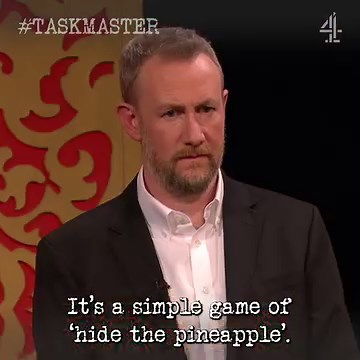 £30k well spent. THAT'S why RADA charge the big bucks. 🍍 | Taskmaster
