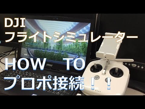 【必見！】DJIフライトシミュレータープロポ接続方法！！