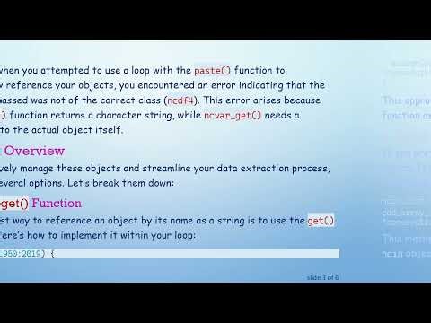 How to Efficiently Handle Class Types in R for netCDF4 Objects