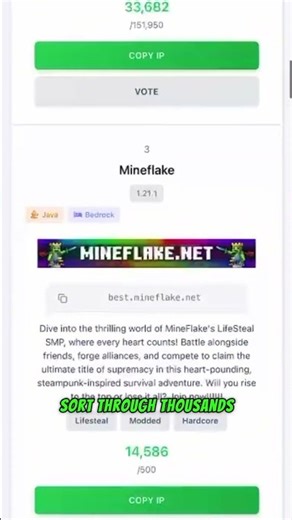 Stop Guessing… Find the Best Minecraft Servers 🔥