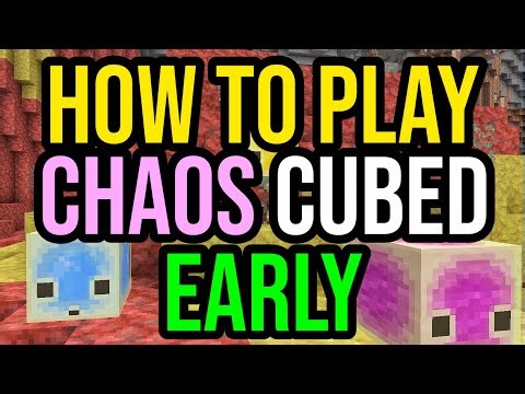 How To Play Chaos Cubed Update Early In Minecraft Bedrock & Java! (Sulfur Cube & Caves!)