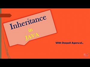 #17 Inheritance in JAVA | Example | OOPs Concept | CORE JAVA |Hindi