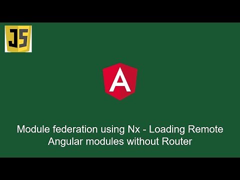 Angular 13 module federation using Nx mfe tool | Dynamically load a remote module without Router
