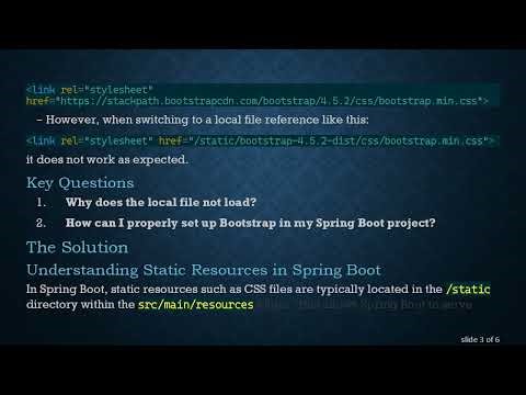 Resolving the Issue of Bootstrap Not Working When Downloaded