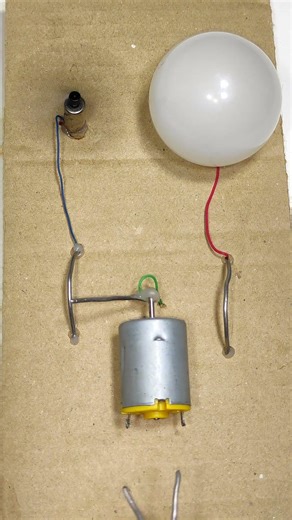 dc motor switch device #dcmotor #experiment #tech #shorts