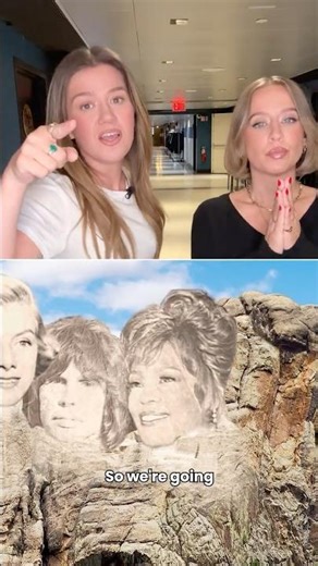Kelly Clarkson's Mount Rushmore of music!