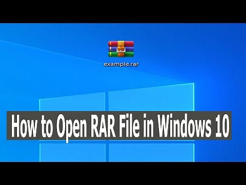 How to Extract RAR File in Windows 10
