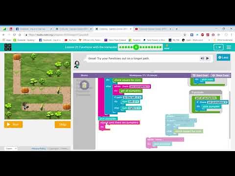 Lesson 21 Functions with the Harvester #6