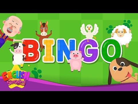 BINGO - Nursery Rhymes - Popular Rhymes - English Song For Kids