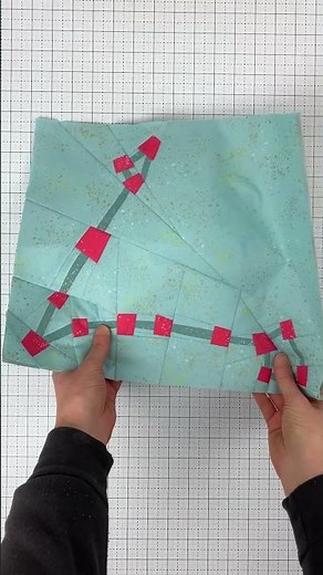 Modern Quilt Block Idea - Paper Piecing with the Pisces Quilt Block Pattern + Tutorial #paperpiecing