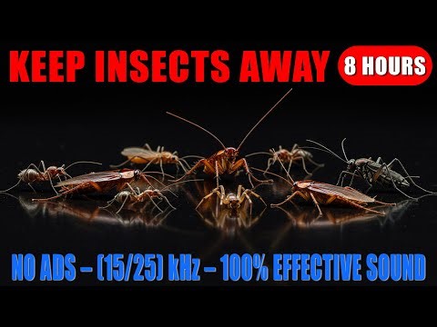 🔊 SOUND TO REPEL INSECTS 🚫🦟 | 100% EFFECTIVE ULTRASONIC REPELLENT