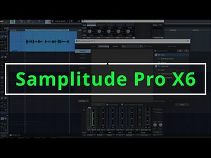 Ultimate beginner guide to Samplitude Pro X6 PART 1 - First run + inputs / outputs & plugin browser
