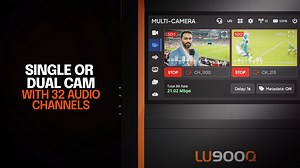 Back in the spotlight: the LU900Q, our most advanced field encoder. With 4K HDR, dual video return, support for every camera type, and smart connectivity powered by LiveU IQ™, it's built to perform anywhere – stadiums, streets, or remote hills. No limits. No compromises. Just broadcast-quality live production in the field. 👉 Discover LU900Q: https://bit.ly/3MKUxhx #LU900Q #BroadcastInnovation #LiveAnywhere #FieldProduction #IPVideo | LiveU