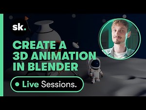 How to Make Your First 3D Animation in Blender (Beginner Tutorial - Live Workshop)