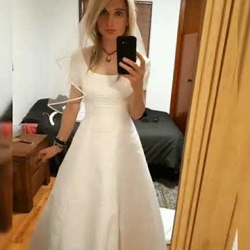 Crossdressing #5 in a wedding dress