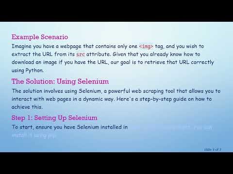 Extracting Image URLs from img Tags in Python