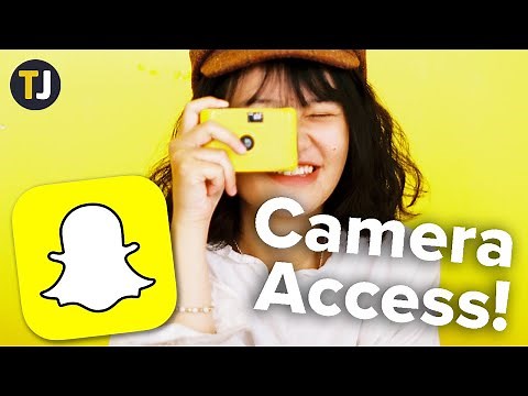 How to Enable Camera Access on Snapchat!