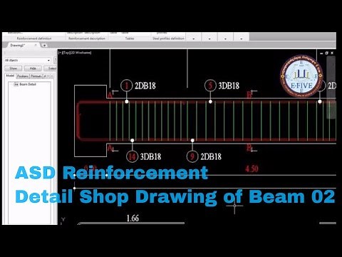 ASD-Reinforcement Detail Shop Drawing of Beam-02